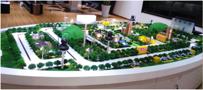 智能交通實訓系統(tǒng)沙盤
