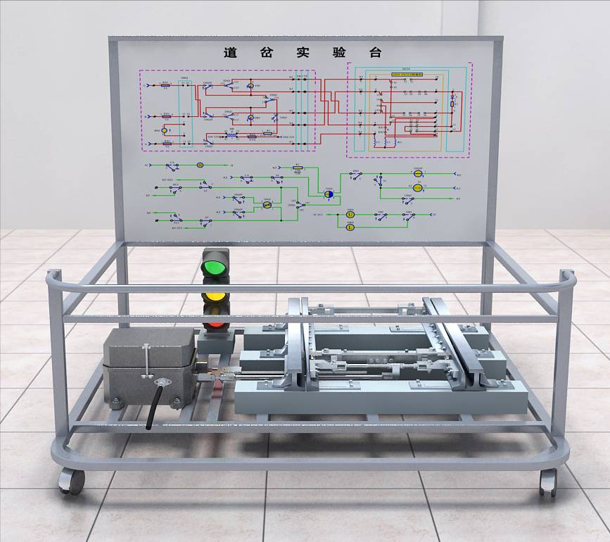 城市軌道交通道岔信號實訓系統(tǒng)實驗臺