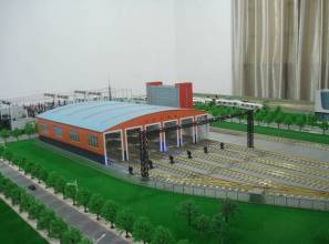 城市軌道沙盤車輛段(車庫(kù))