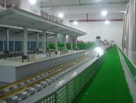 城市軌道沙盤車輛段(車庫(kù))