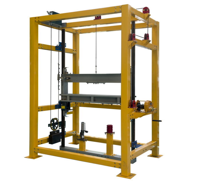 電梯限速器安全鉗聯(lián)動(dòng)機(jī)構(gòu)實(shí)訓(xùn)考核裝置