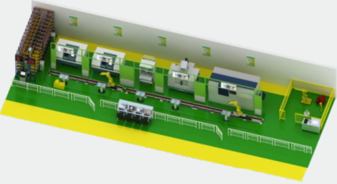 LGJ-SJ15智能機(jī)器人個(gè)性化定制多智能體生產(chǎn)線