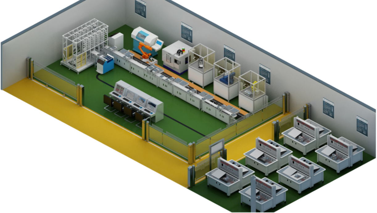 LGJ-SJ19智能機器人個性化定制多智能體生產(chǎn)線