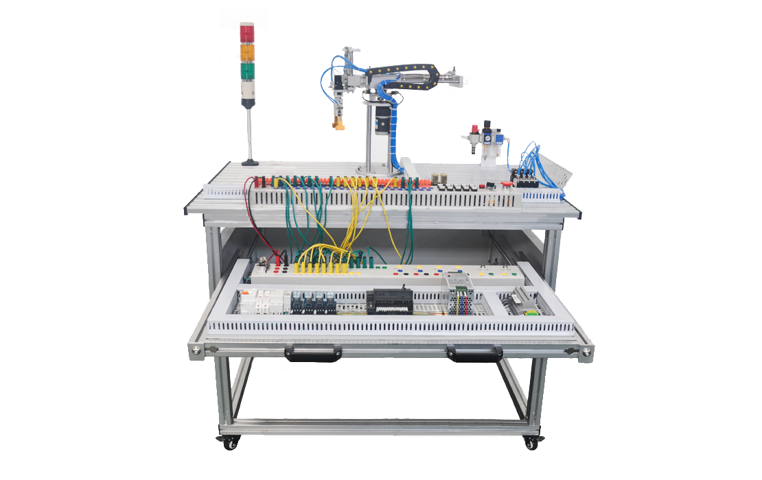 LGJ-SJ74光機(jī)電一體化四自由度氣動(dòng)機(jī)械手實(shí)訓(xùn)裝置