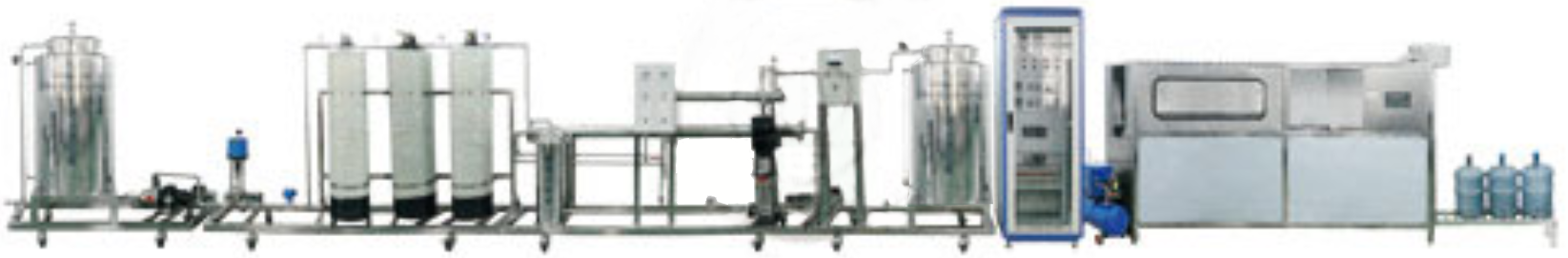 純凈水自動化生產(chǎn)線實(shí)訓(xùn)系統(tǒng)(工程型)