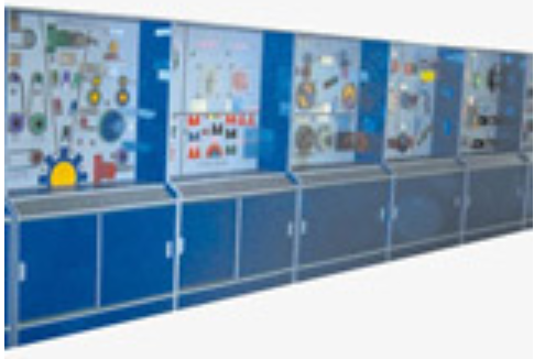 機(jī)械基礎(chǔ)陳列柜(10個(gè)分柜,帶智能語音講解)