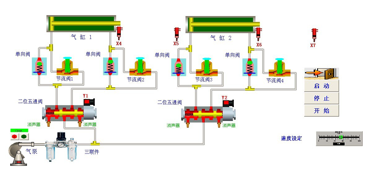 氣動實訓(xùn)平臺