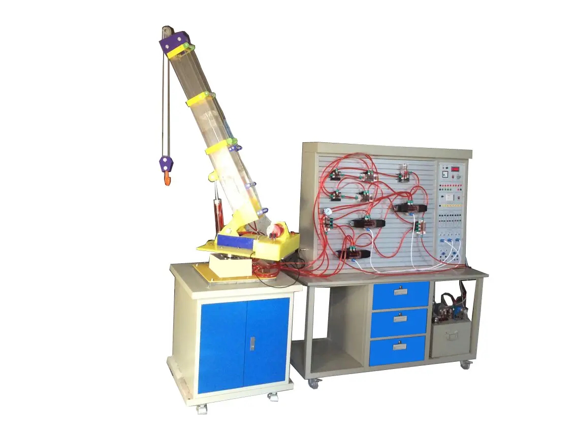 LG-YDC01型 透明起重機(jī)(吊車)液壓PLC控制實訓(xùn)裝置