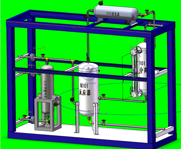氯化工藝實訓(xùn)裝置