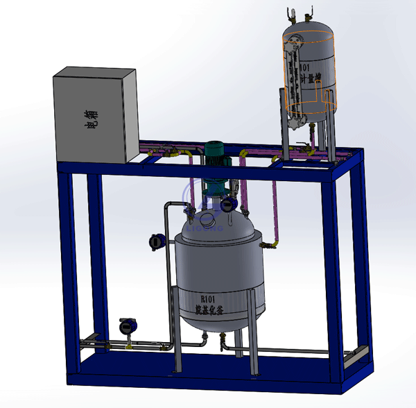 烷基化工藝實訓裝置