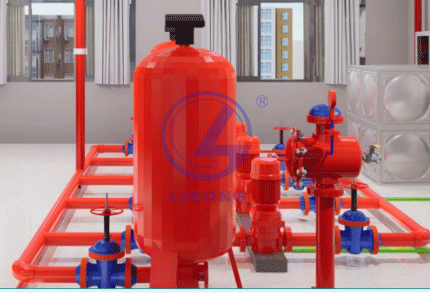 干式自動(dòng)噴水滅火教學(xué)培訓(xùn)系統(tǒng)